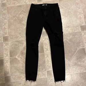 Old navy rockstar super skinny ankle mid-rise